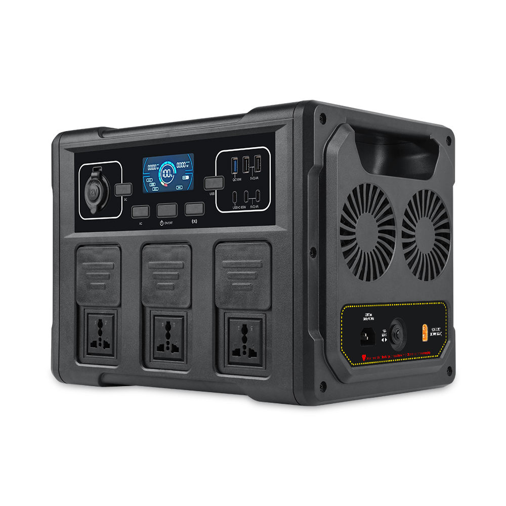 Solar Generator - Générateur solaire portable 1200W, batterie LiFePO4,