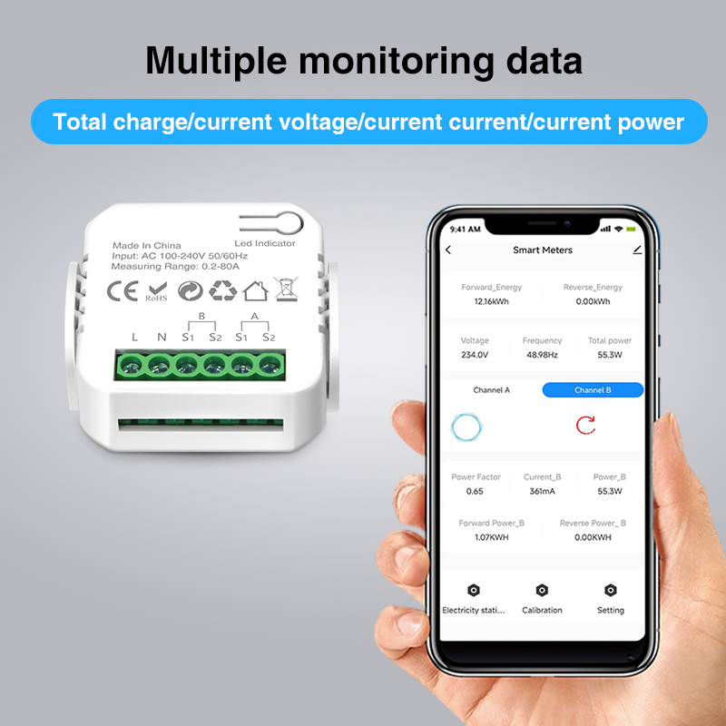 Tuya – compteur d'énergie Inte - Energy Monitor Meter avis et prix