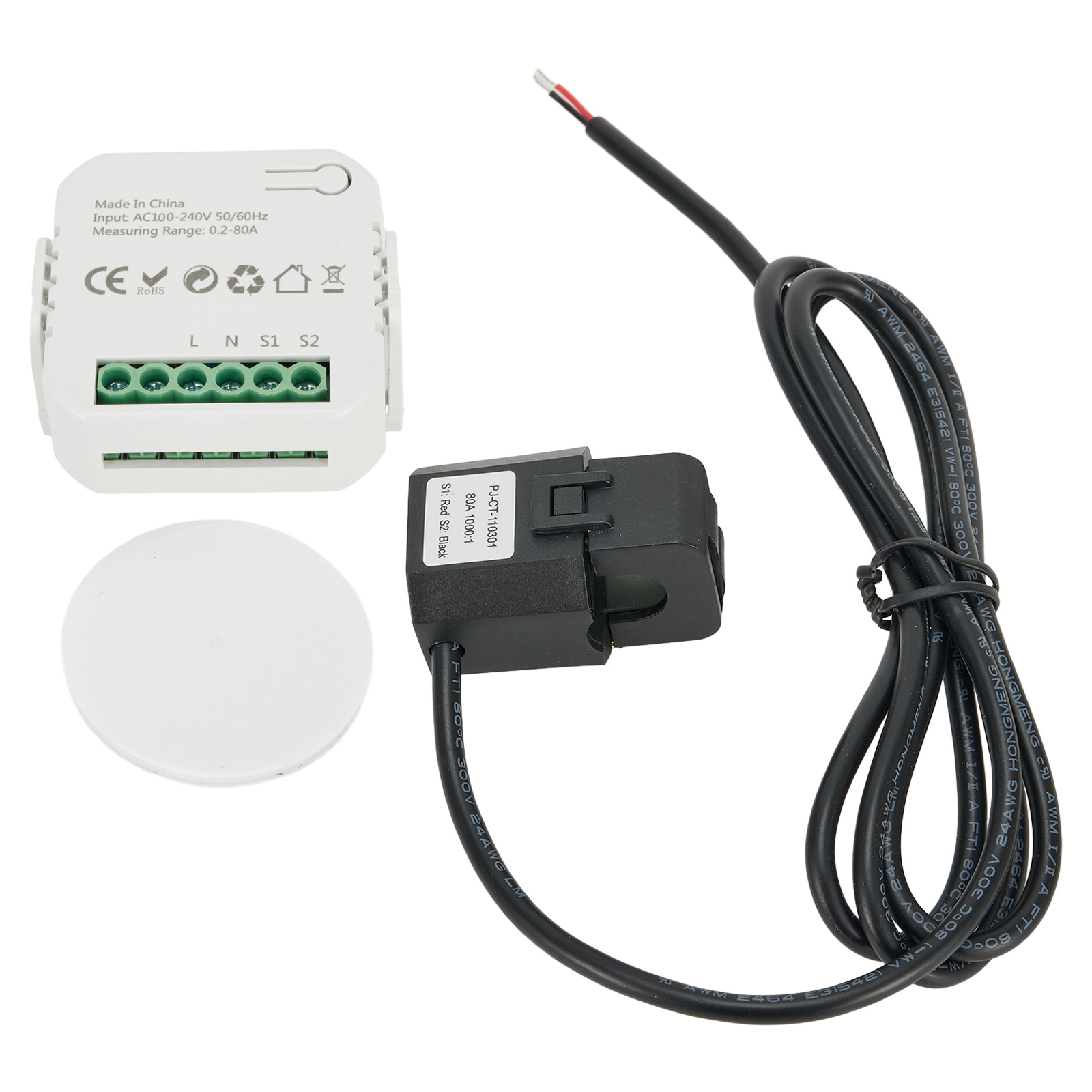 Compteur d'énergie WIFI Tuya S - Energy Monitor Meter avis et prix