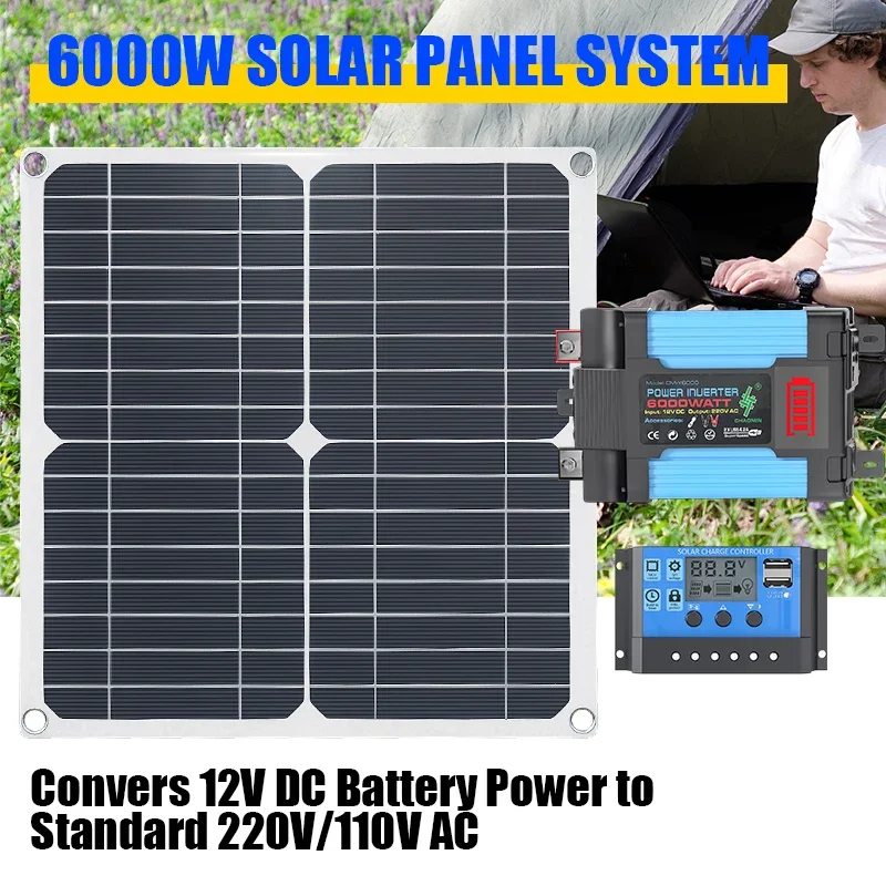 Kit solaire de 6000W équipé de - Solar Panel 200W avis et prix